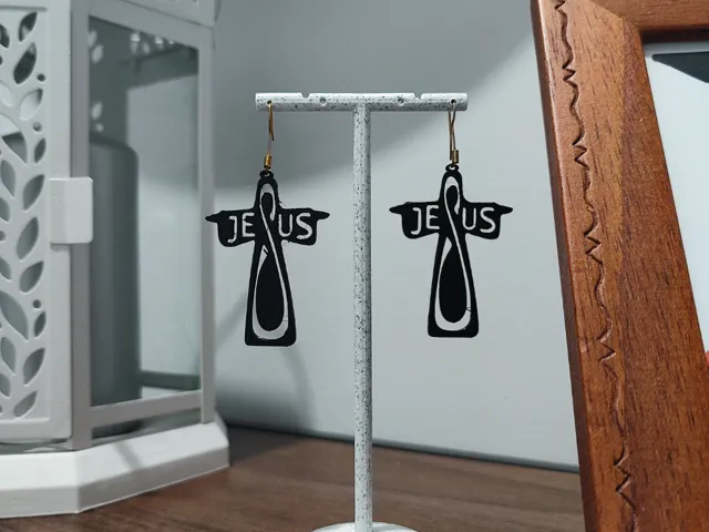 Aretes Nudo de Fe