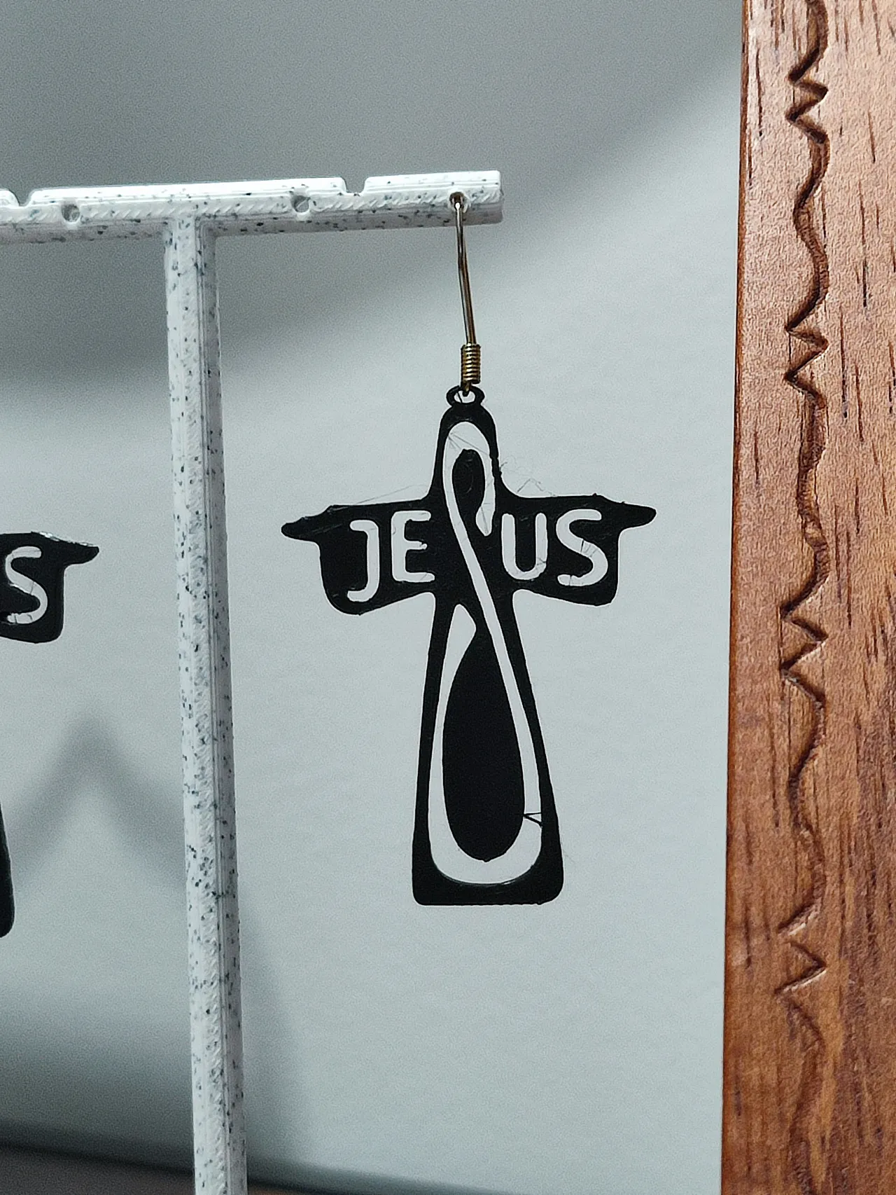 Aretes Nudo de Fe view 4