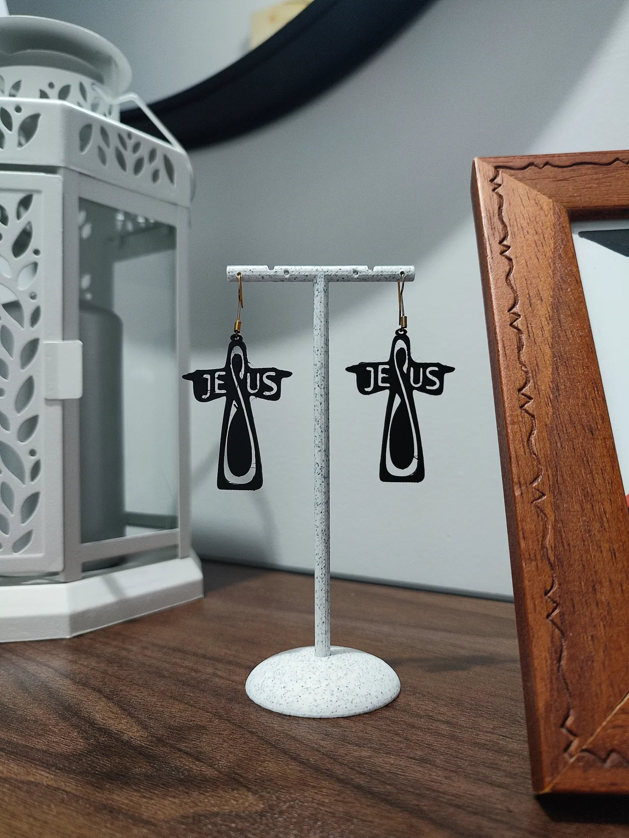 Aretes Nudo de Fe view 2