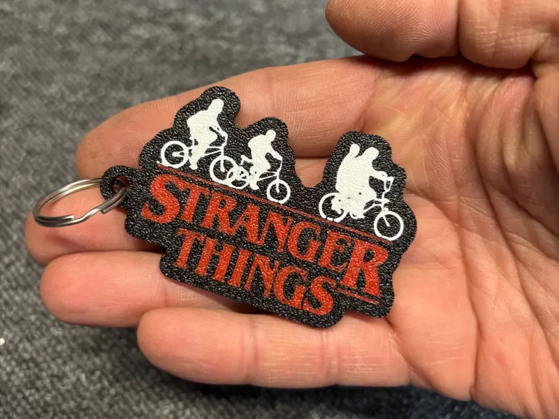 Stranger Things Keychain 