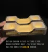 Dual Sleeve LED Version - Angled Design