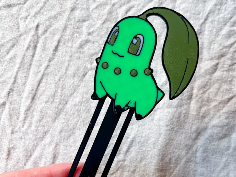 Pokémon Chikorita Bookmark