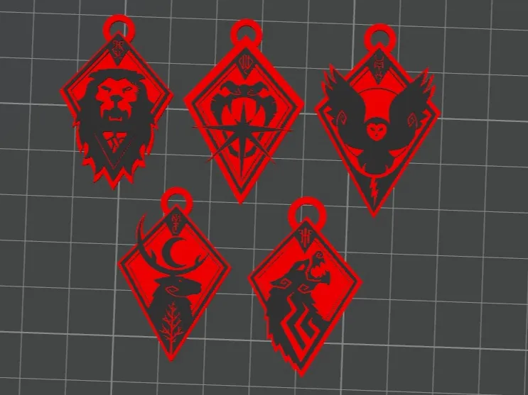 Band of Blades - keychains