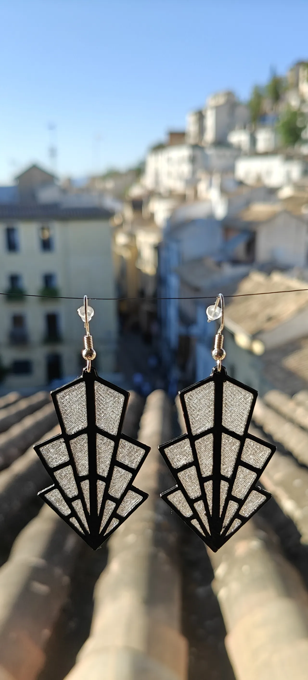Art Déco Earrings view 4