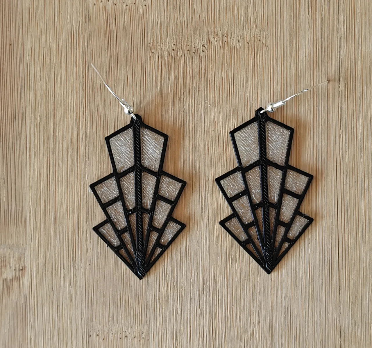 Art Déco Earrings view 2