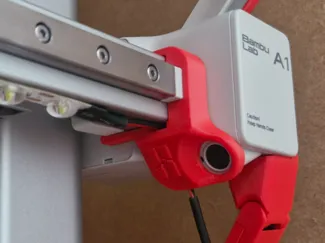 A (much) better holder for your Led Strip (For A1)