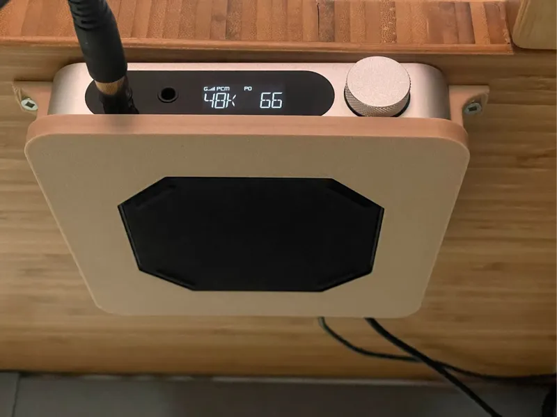 Fiio K11 non R2R/R2R under desk mount