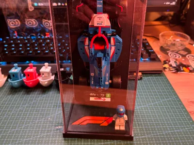 LEGOs F1 STAND - CLOSED END