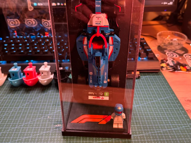 LEGOs F1 STAND - CLOSED END