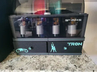 AMS Stand Tron Themed with Drawers