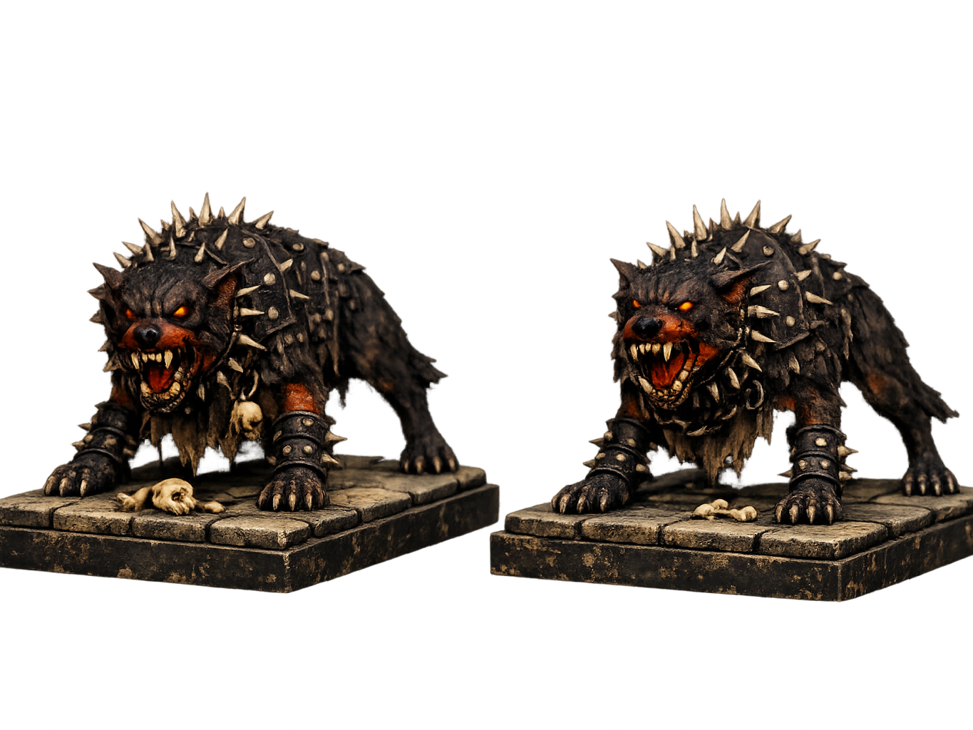 Demon hounds - Sarkli's pets and guardians