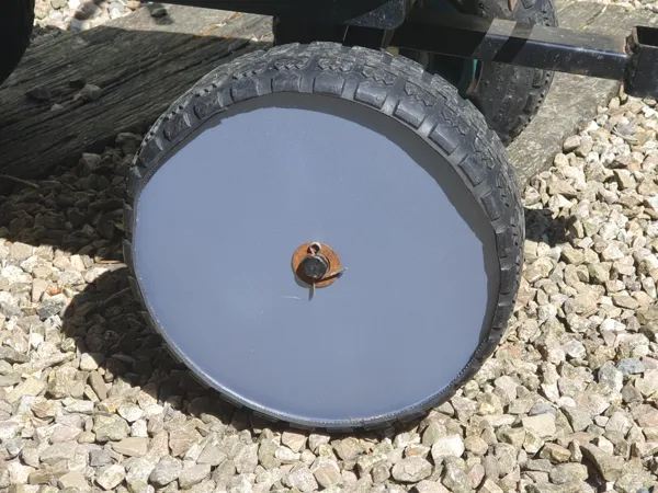 Roue increvable pour brouette