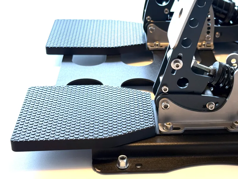 Heusinkveld Sprint pedal heel rests