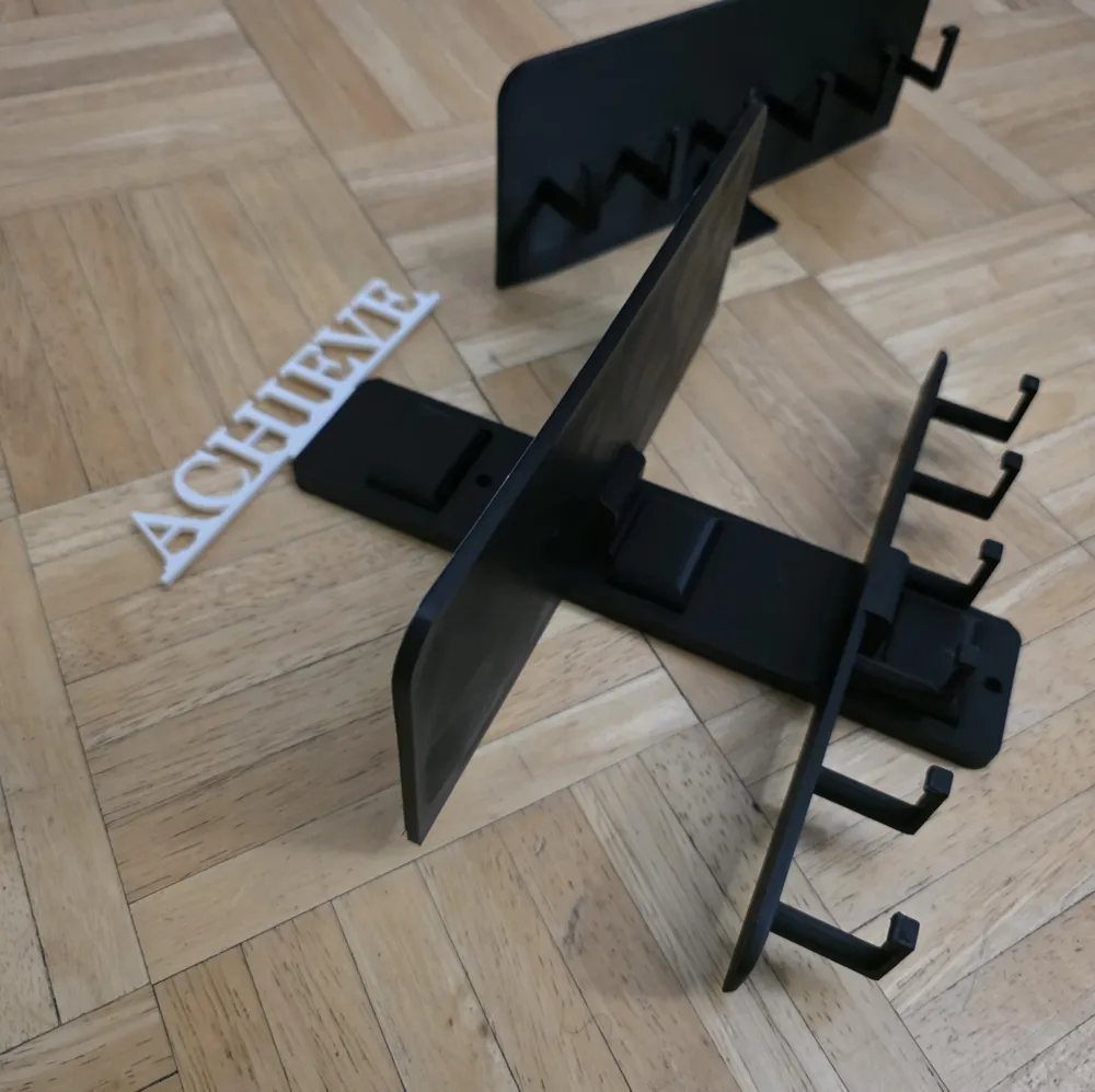 Modular Wall Rack Trophies & Award Medals - Free 3D Print Model ...