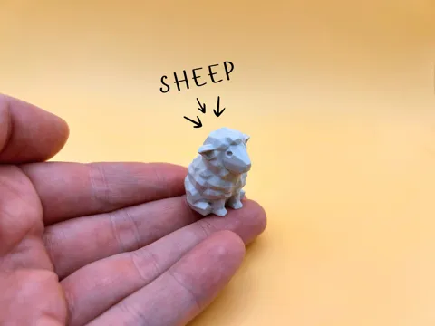 Cute Mini Farm Figurine & Keychain Pack view 4