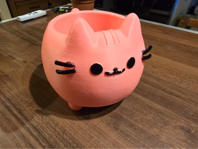 Pusheen flowerpot
