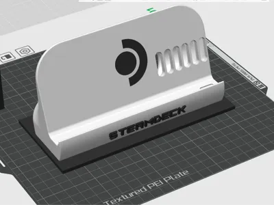 Steamdeck Dock With Fan Holes and Hidden SD Card