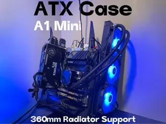 ATX Open PC Frame for A1 Mini + 240mm AIO