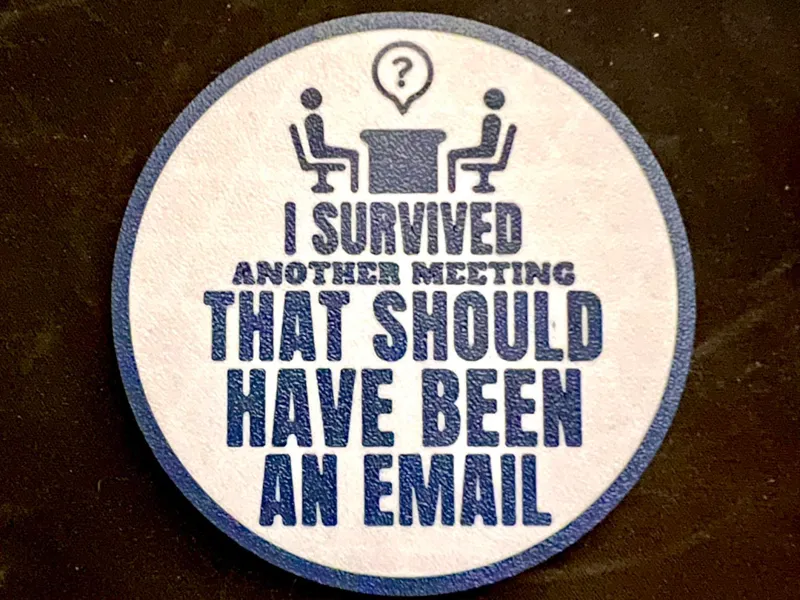 Could've been an email