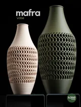 Mafra Vase with Intricate Hollow Lattice