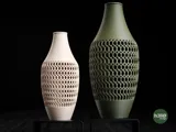 Mafra Vase with Intricate Hollow Lattice