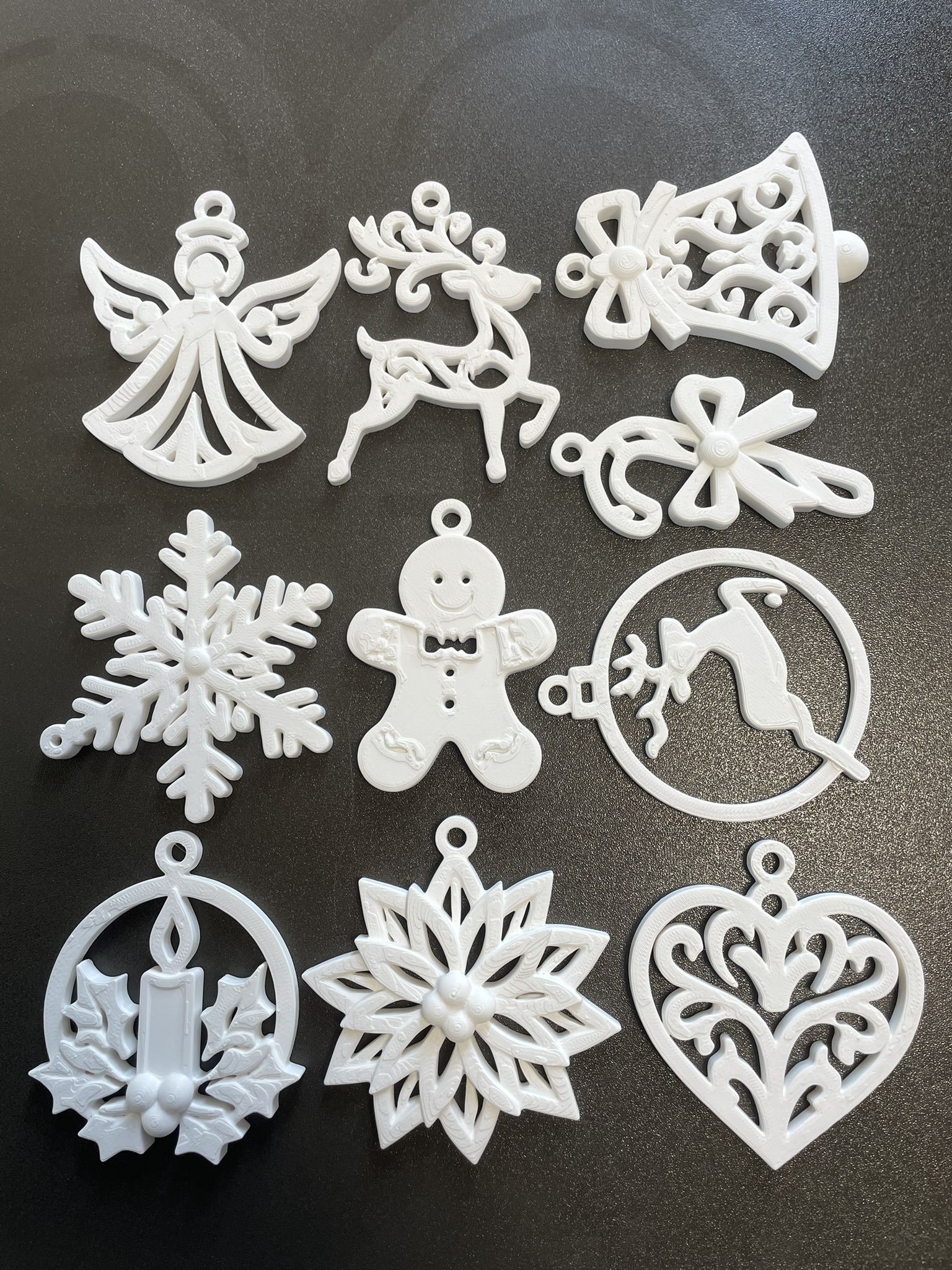 Christmas Tree Ornaments – Festive Decoration Set - 1