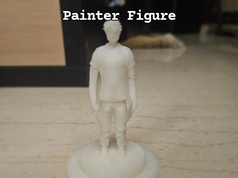 Painter figure