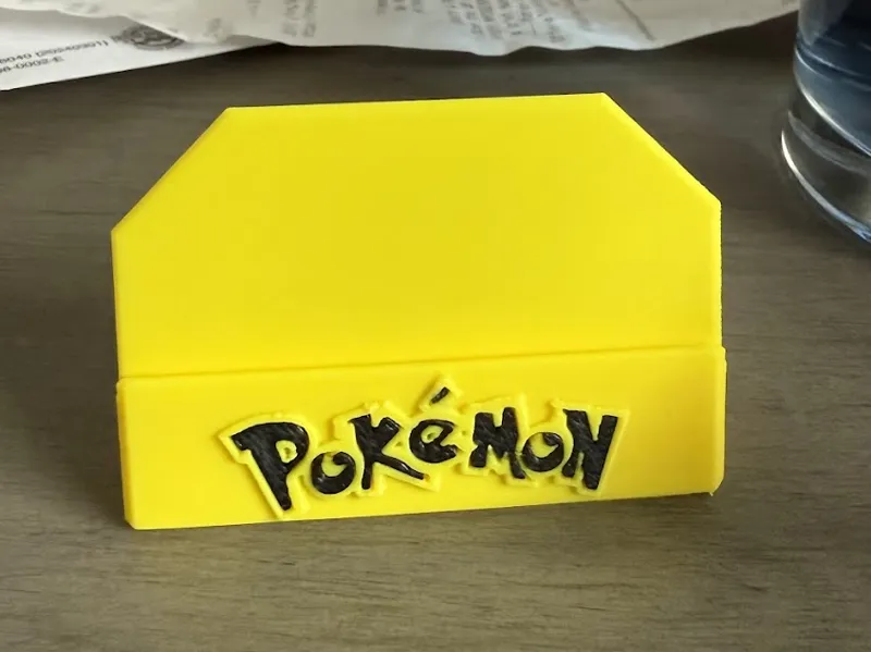 Simple 2 Color Pokémon Card Holder - NO AMS