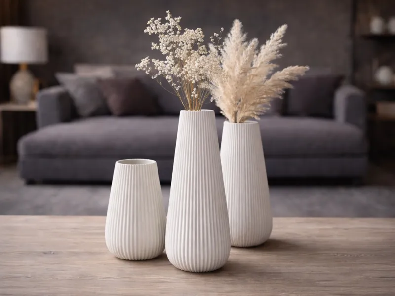 NORDÉ collection decorative vases 