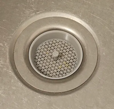 Kitchen sink strainer filter (EU, 40-44.5mm)