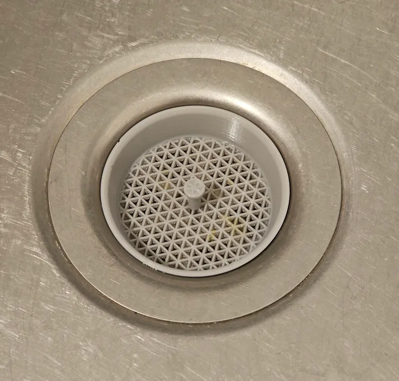 Kitchen sink strainer filter (EU, 40-44.5mm)