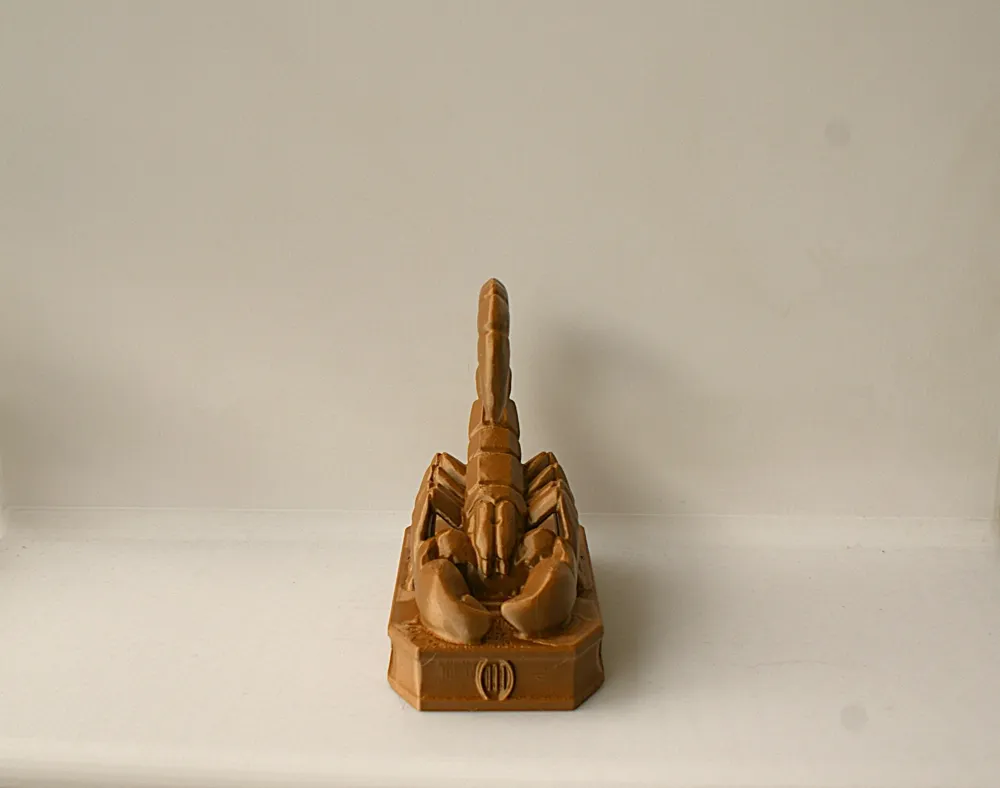 Scorpio zodiac sign - Free 3D Print Model - MakerWorld