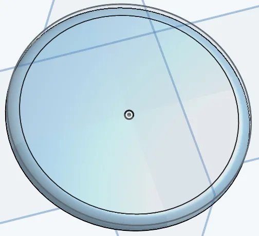 Sous-verre simple