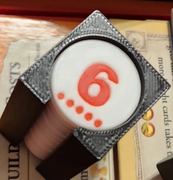 Catan Token Tube