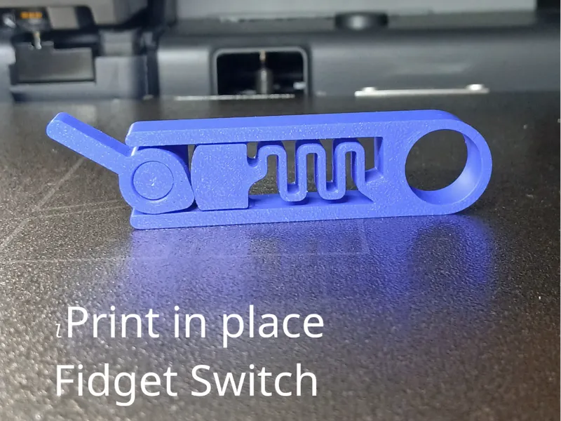 Fidget switch, click, strong desing