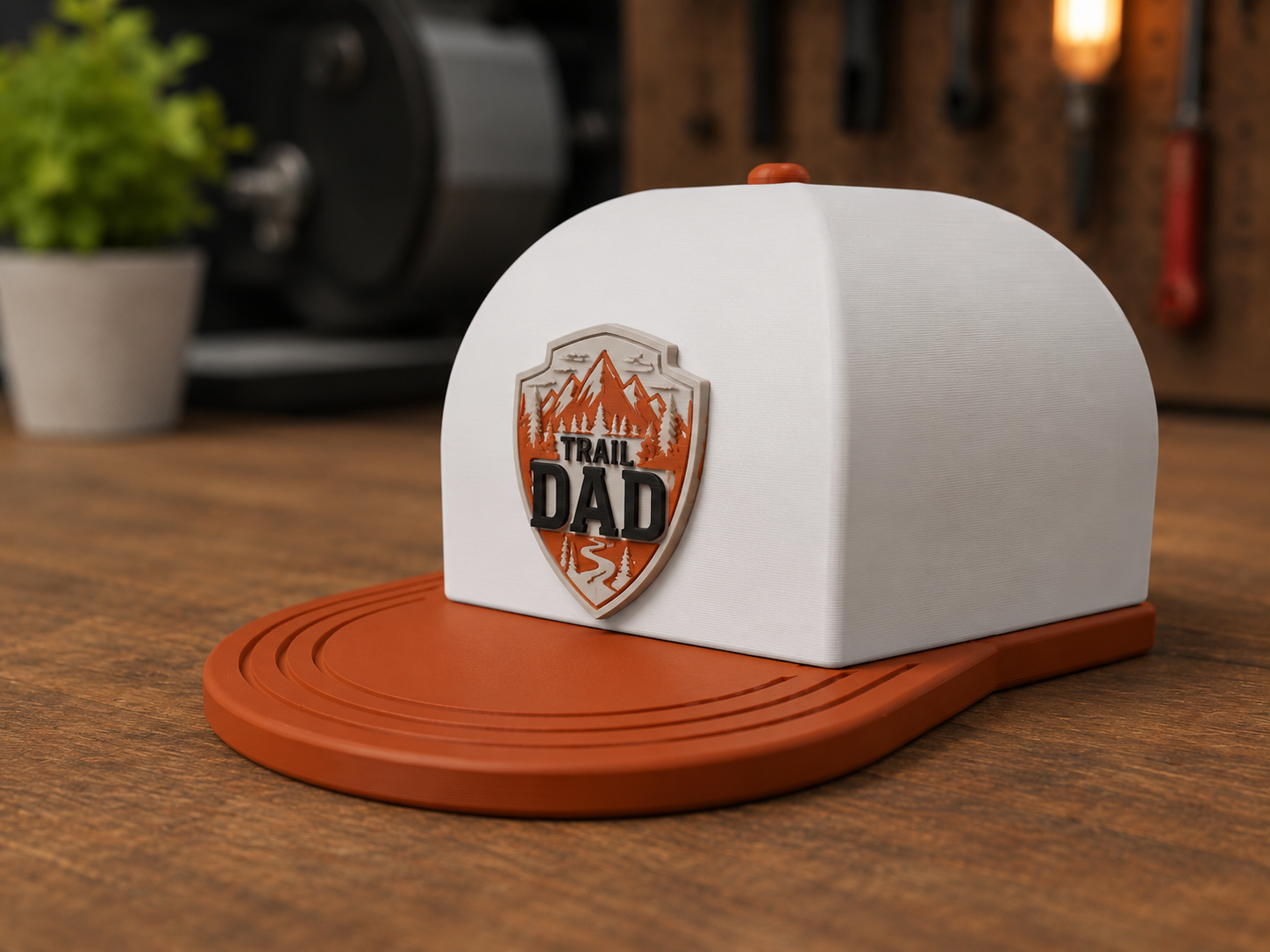 Flat Bill Cap - Trail Dad Edition | AMS Required