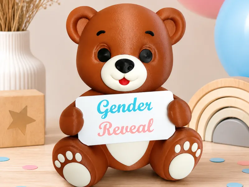 Ourson Gender reveal - Multipart - No AMS