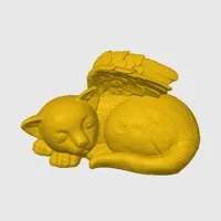 Chat ailé endormi — photo 3
