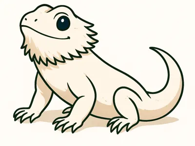 Bearded dragon Lamp