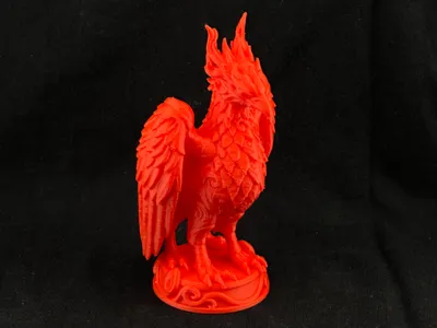 Mythical Fire Phoenix Sculpture