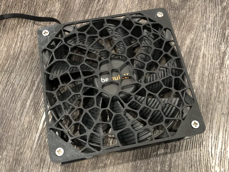 Voronoi Fan Grill for 120mm PC fan
