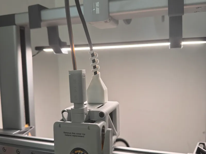 Top mount Led light holder for Bambu Lab A1