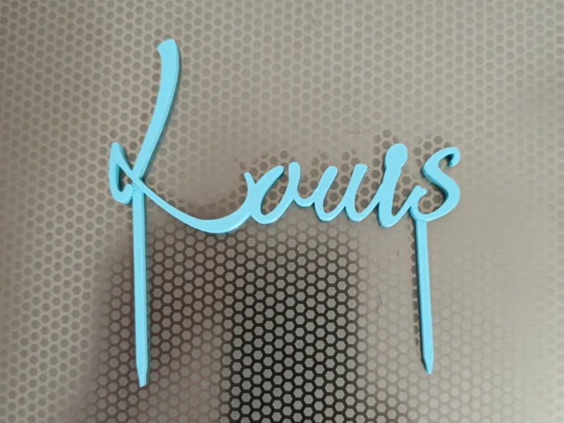 Cake Topper Prénom Louis