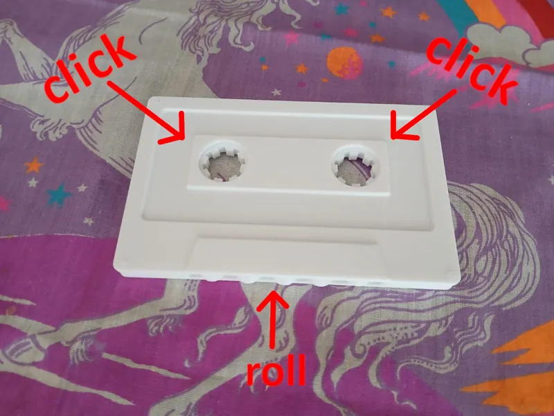 Fidget Cassette Tape