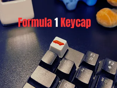 Formula 1 keycap