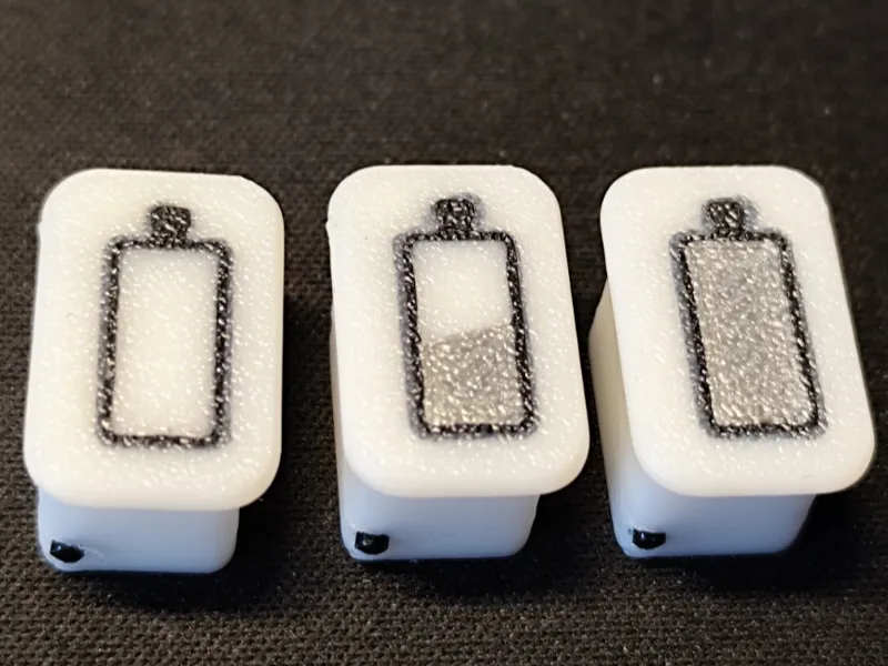 XT60 Cap with Charge Level (PLA!!!)