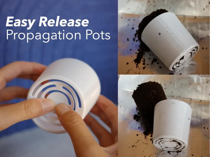Easy Release Propagation Pots Clever Pots Inspired
