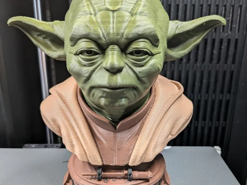 Yoda Master Bust Colored for AMS (4 Colors)