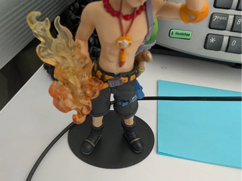 One Piece ACE figure base replacement