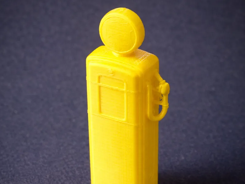 Retro Gas Pump Miniature